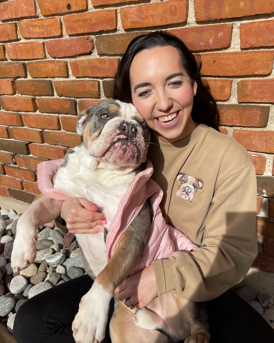 The Custom Embroidered Pet Portrait Sweatshirt