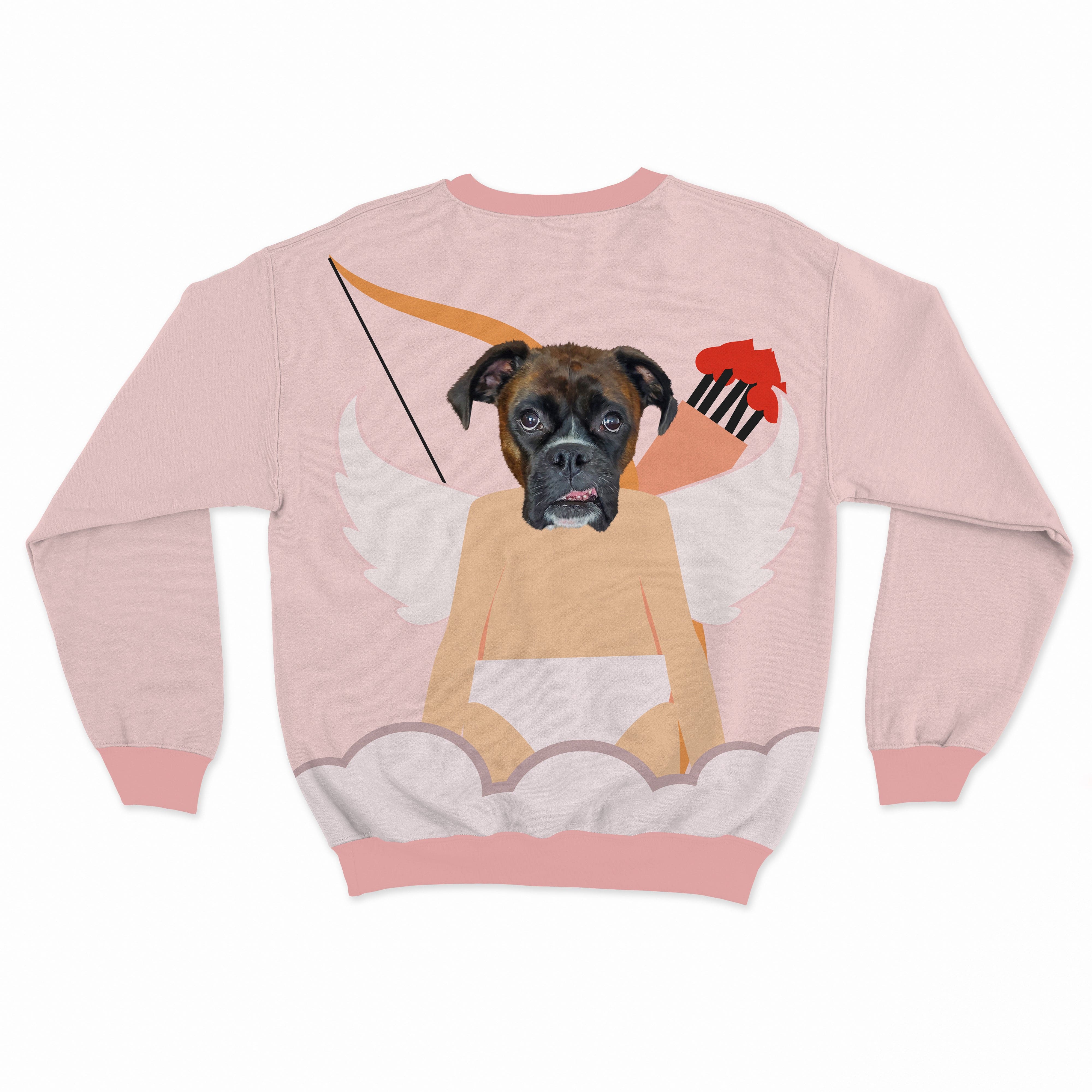 Pet Face Valentines Sweatshirt