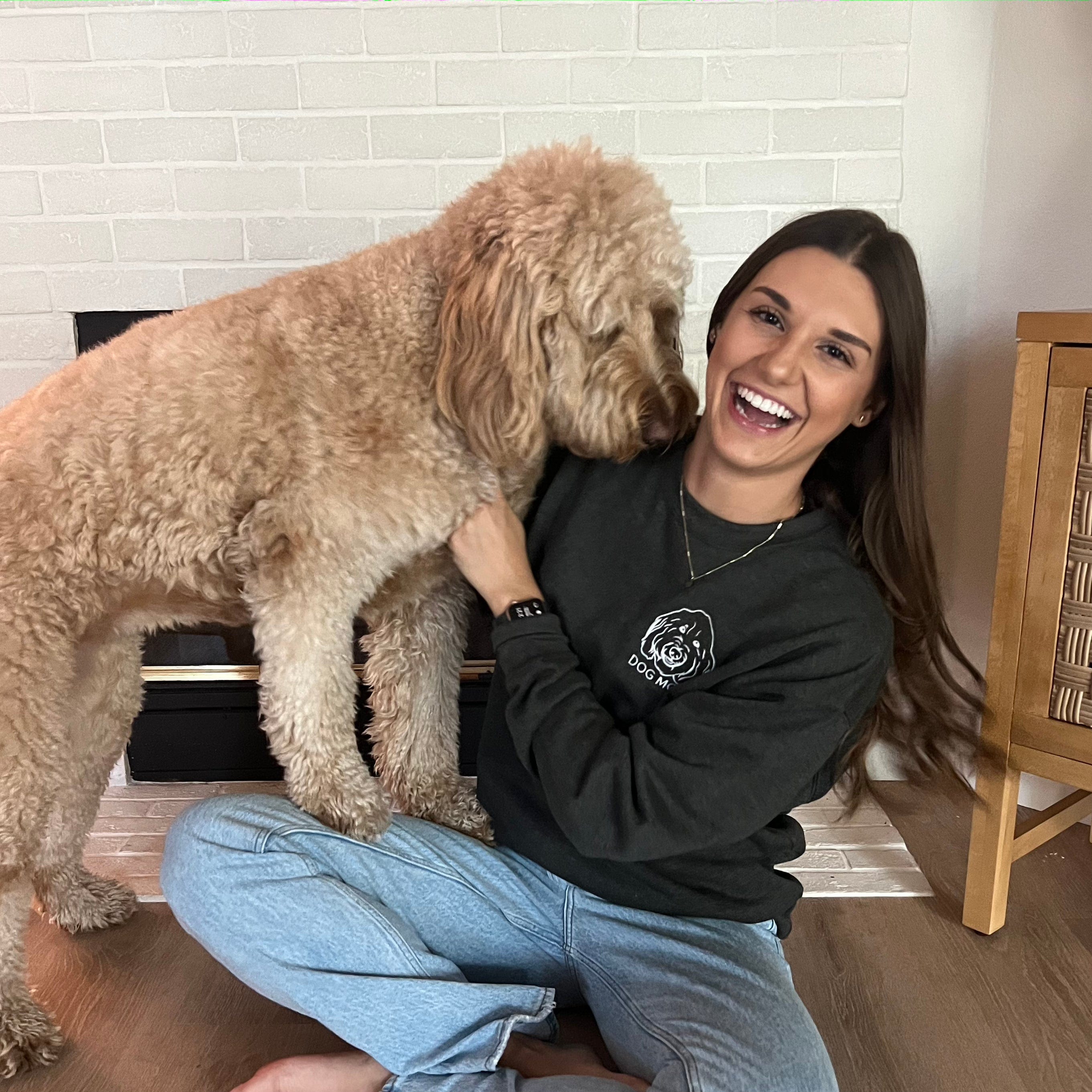 Custom Embroidered Pet Face Sweatshirt