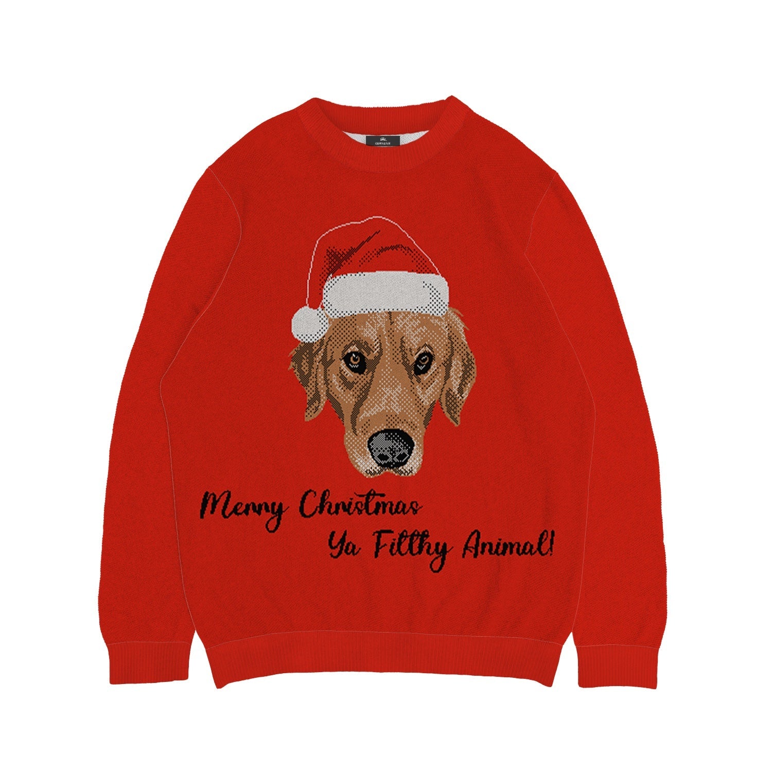 Merry Christmas Ya Filthy Animal Sweater - Custom Christmas Knitwear