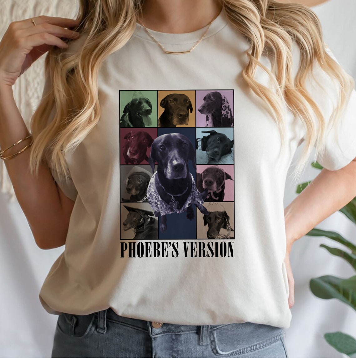 Personalized Vintage Pet Photo Sweatshirt Gift for Pet Lovers