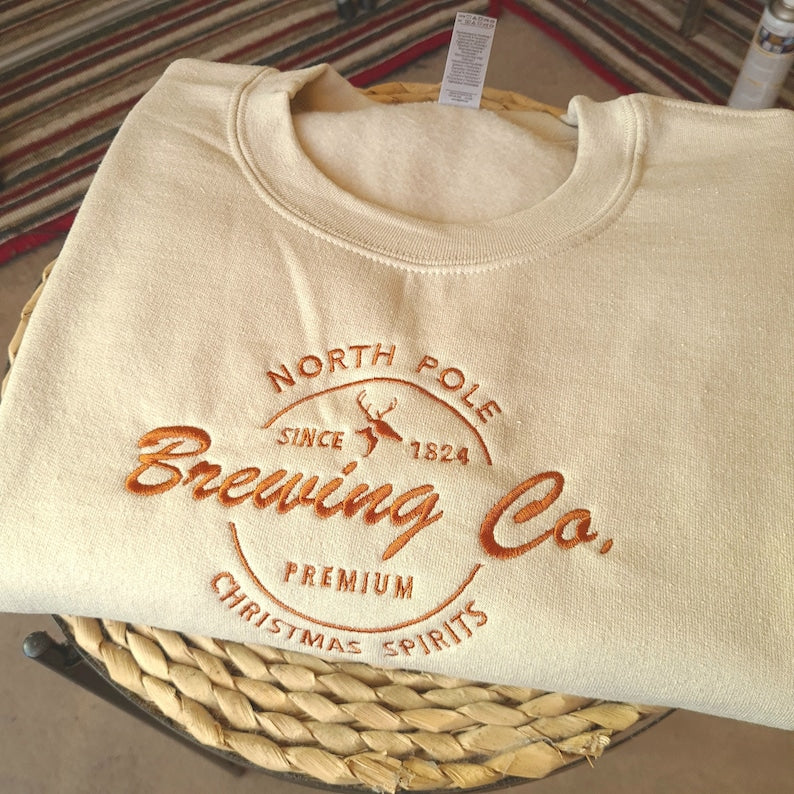 North Pole Brewing Co Embroidered Shirt