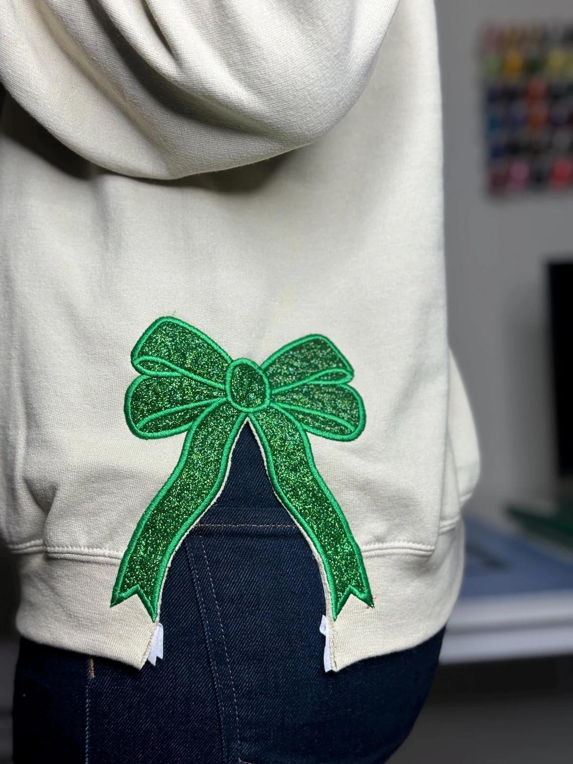 Christmas Sugar Cookies Embroidered Sweatshirt