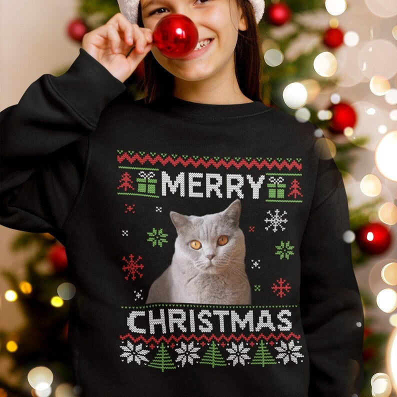 PERSONALISED ugly Christmas sweater jumper